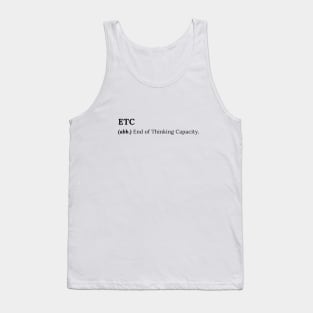 ETC Tank Top